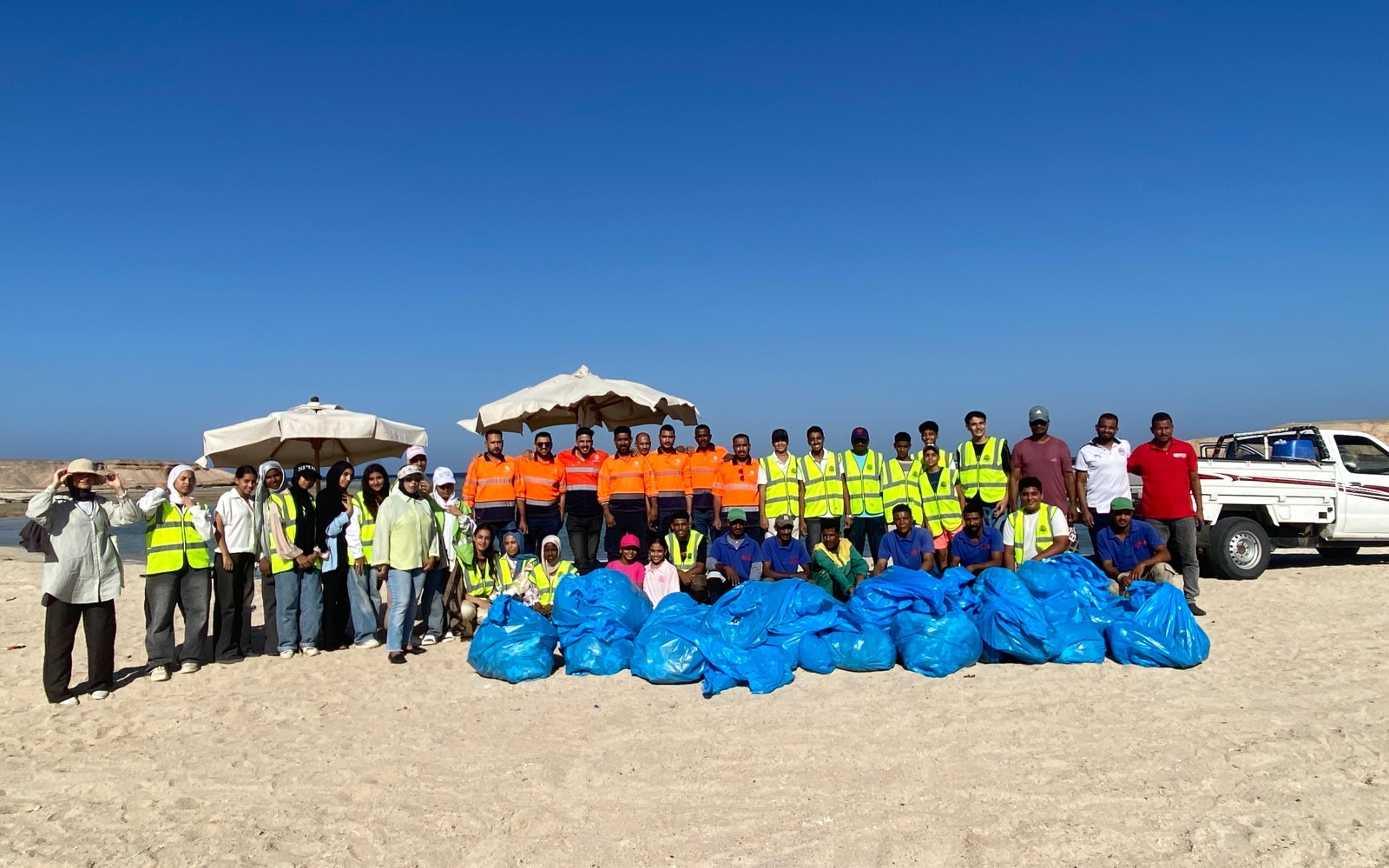 Celebrating World Cleanup Day in Marsa Alam, Egypt