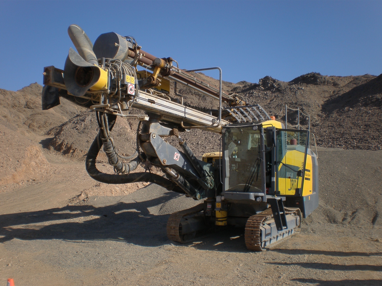 2009 CAPD First Blast Hole Rig Sukari